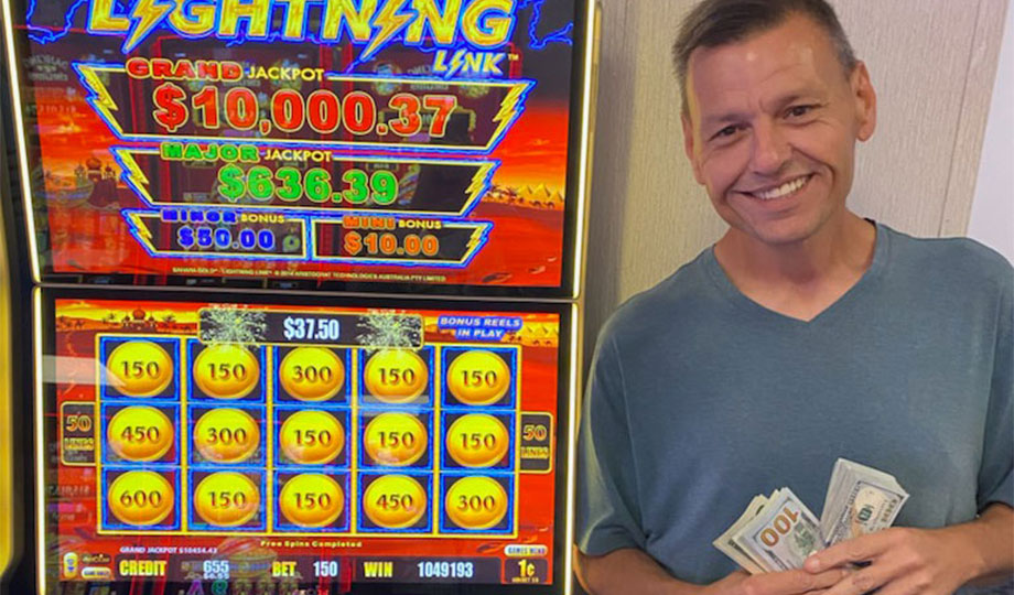 Jackpot winner, Todd, won $10,491 at Two Kings Casino