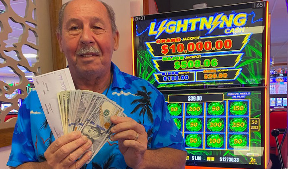Jackpot winner, Thomas, won $12,730.33 at Two Kings Casino
