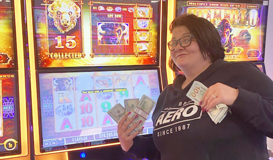 Jackpot winner, Elizabeth, won $26,205.50 at Two Kings Casino