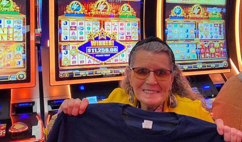 Jackpot winner, Annette, won $11,258 at Two Kings Casino