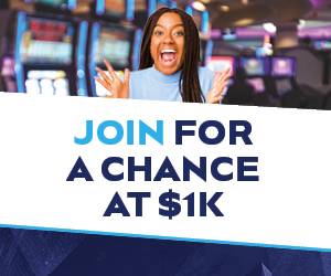 Join for a chance at $1k