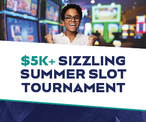 $5k+ Sizzling Summer Slot Tournament
