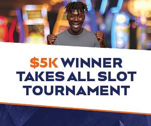$5k Winner Takes All Slot Tournament