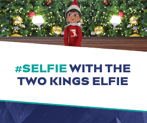 #Selfie With The Two Kings Elfie