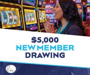$5,000 New Member drawing