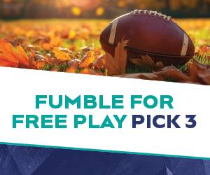 Fumble For Free Play Pick 3